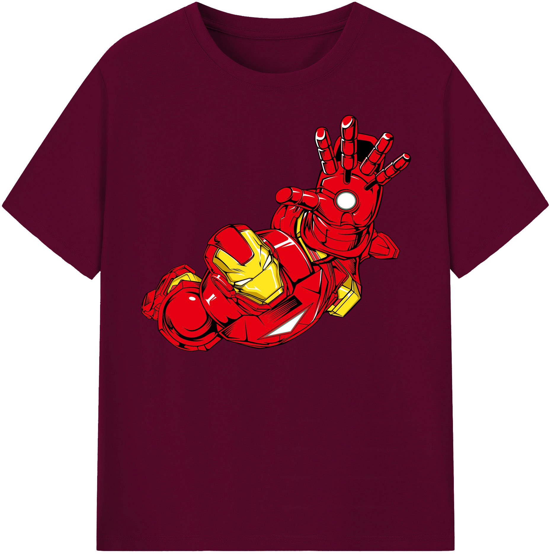 （画像用） アベンジャーズ The Avengers レディースカジュアルプリントTシャツ（綿100％）